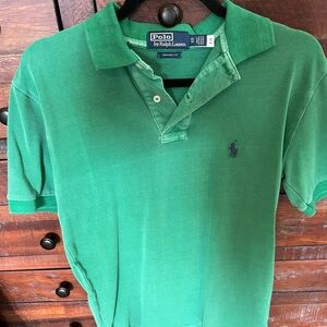 Ralph Lauren Men's Polo Shirt in Green